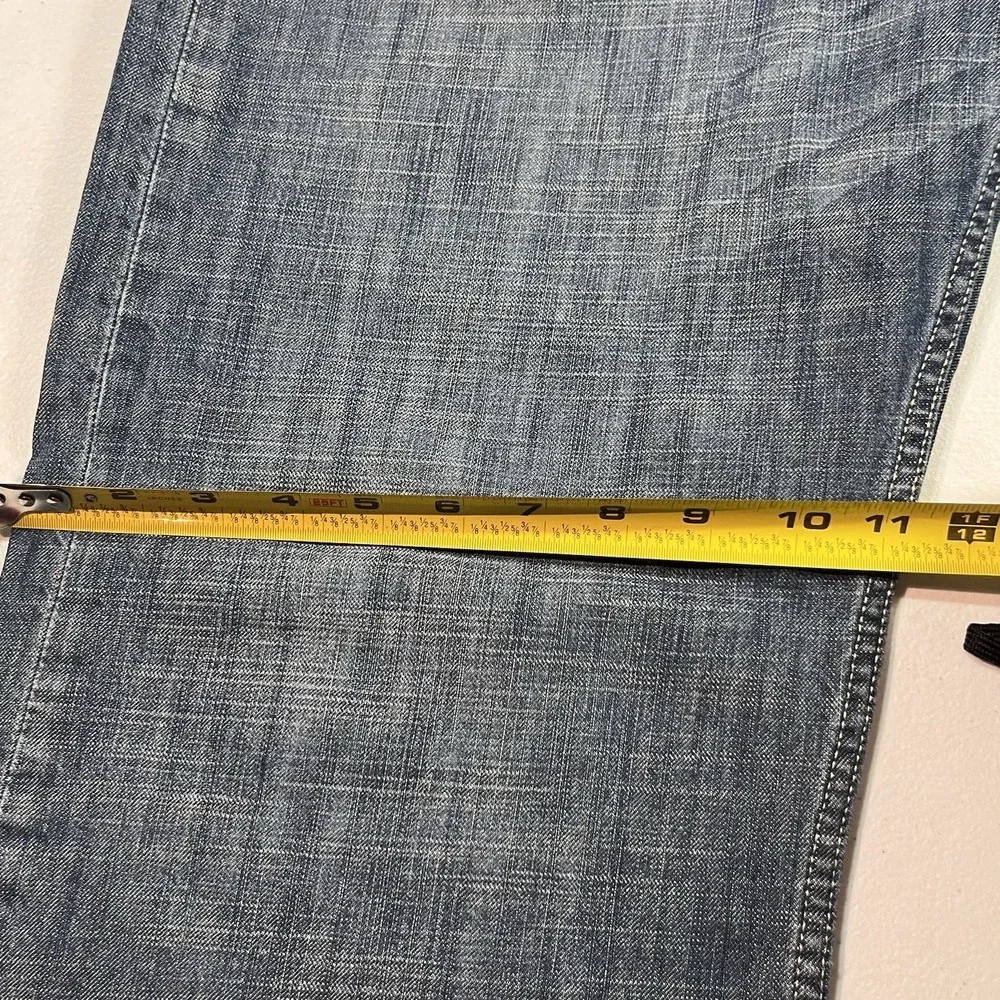 Levis 569 Jeans Mens 38x32 Loose Straight Baggy Medium Wash Denim EUC